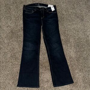 Women's Dark Blue Jeans